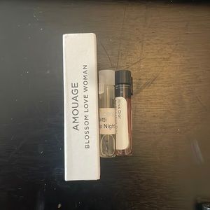 BOGO perfume samples (vanilla)